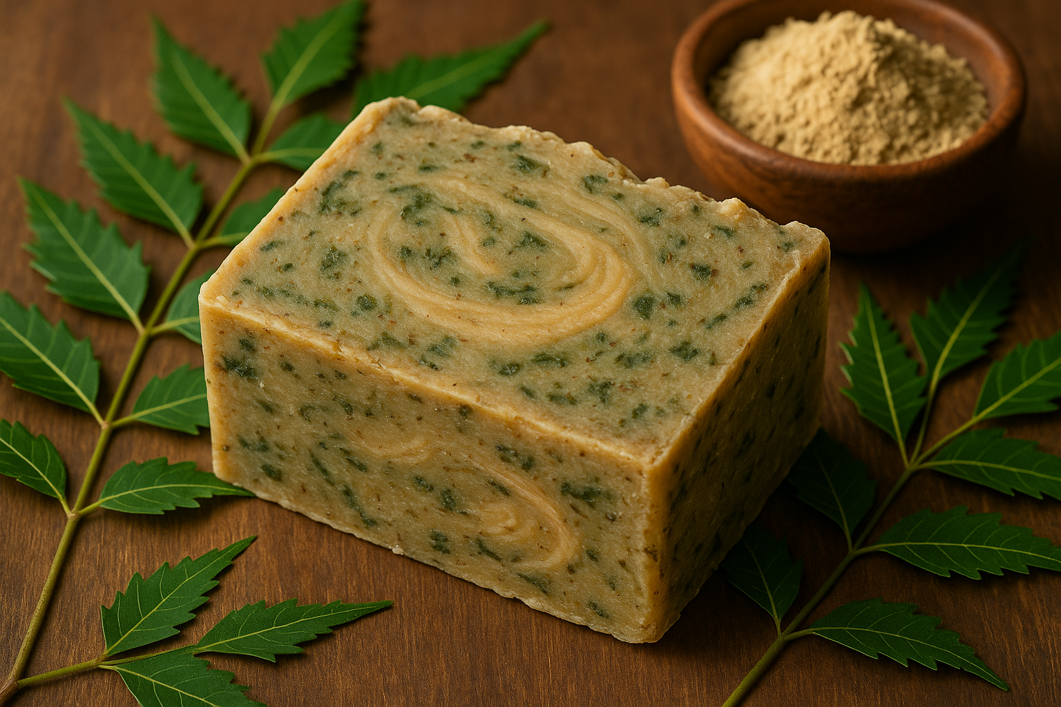 Neem and aloe vera 100% natural soap